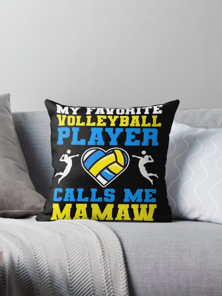 Item preview, My Favorite Volleyball Player Calls Me Mamaw designed and sold by RetroStyle247.