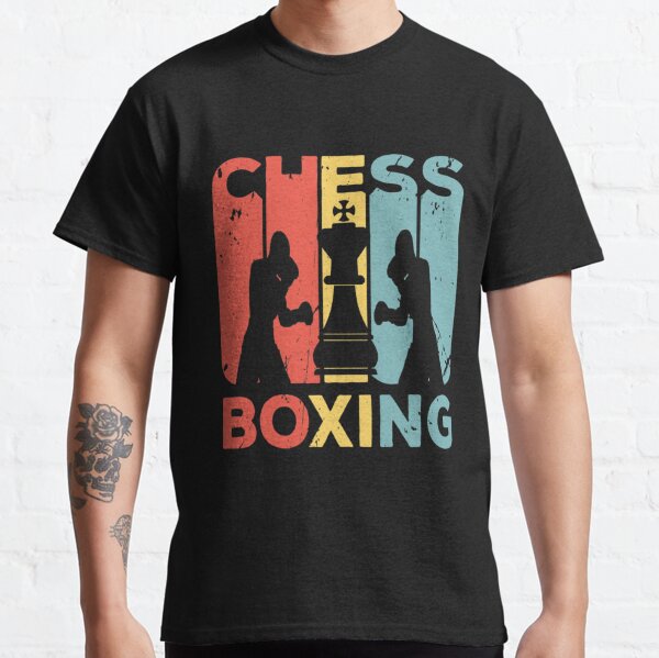 Chess Boxing T-shirt Chess Championship Chess T-shirt Chess 