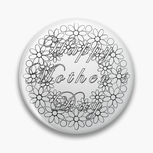 Item preview, Color Your Own...Happy Mothers Day Flower Wreath! designed and sold by GrandpaH.