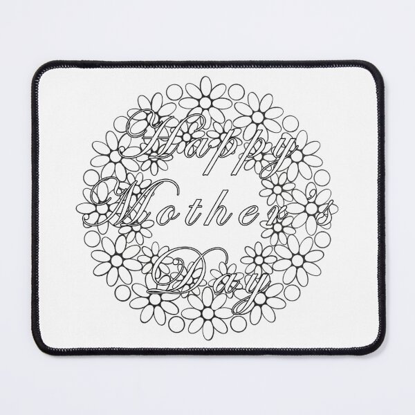Item preview, Color Your Own...Happy Mothers Day Flower Wreath! designed and sold by GrandpaH.