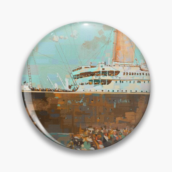 Item preview, RMS Titanic leaving Southampton - Painting by Eliott Sontot designed and sold by Eliott Sontot.