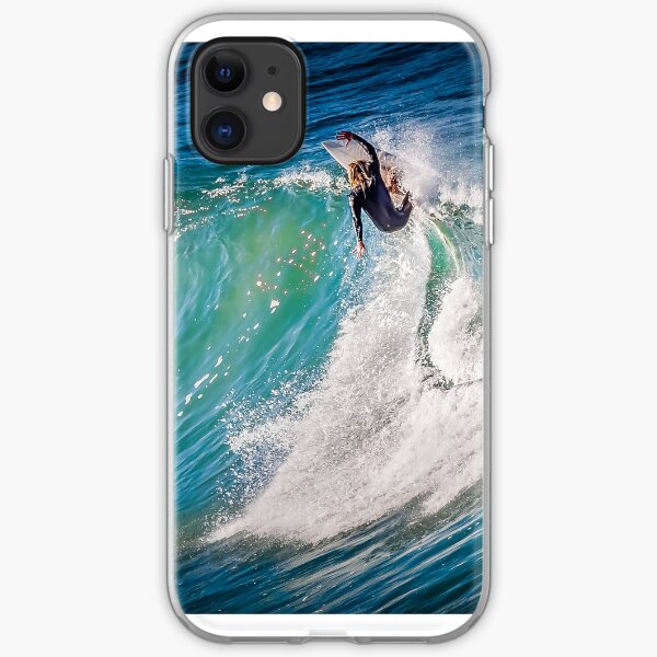 Bells Beach Carving iPhone Soft Case
