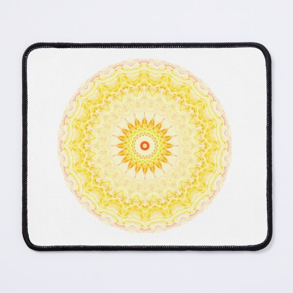 Item preview, Yellow and White Mandala designed and sold by Thsid.
