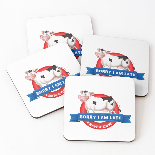 Item preview, Sorry I Am Late I Saw A Cow designed and sold by Simo200.