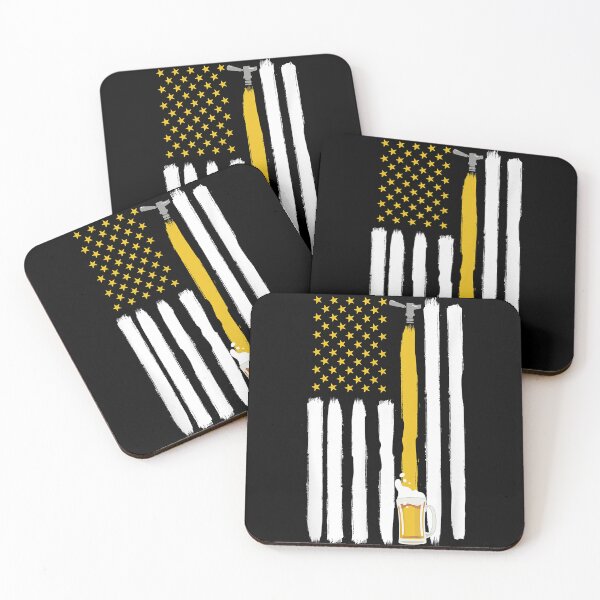 Item preview, Creative American Flag Craft Beer Brewery Oktoberfest Party Yummy Vintage designed and sold by GenevieBetynFry.