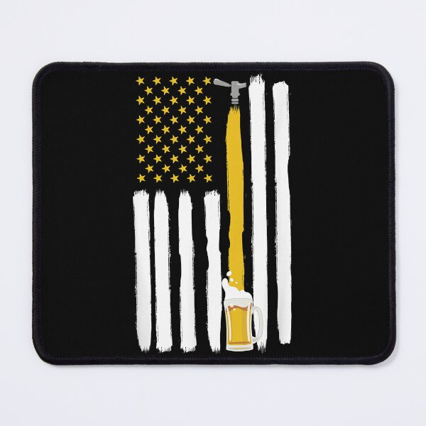 Item preview, Creative American Flag Craft Beer Brewery Oktoberfest Party Yummy Vintage designed and sold by GenevieBetynFry.