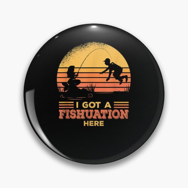 Item preview, I Got A Fishuation Here, Fisherman, Bass Fish, Funny Fishing T-Shirt designed and sold by shop   luisant.