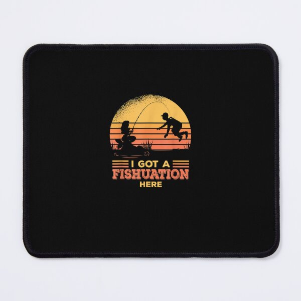 Item preview, I Got A Fishuation Here, Fisherman, Bass Fish, Funny Fishing T-Shirt designed and sold by shop   luisant.
