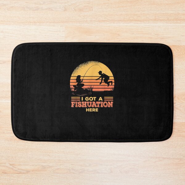 Item preview, I Got A Fishuation Here, Fisherman, Bass Fish, Funny Fishing T-Shirt designed and sold by shop   luisant.