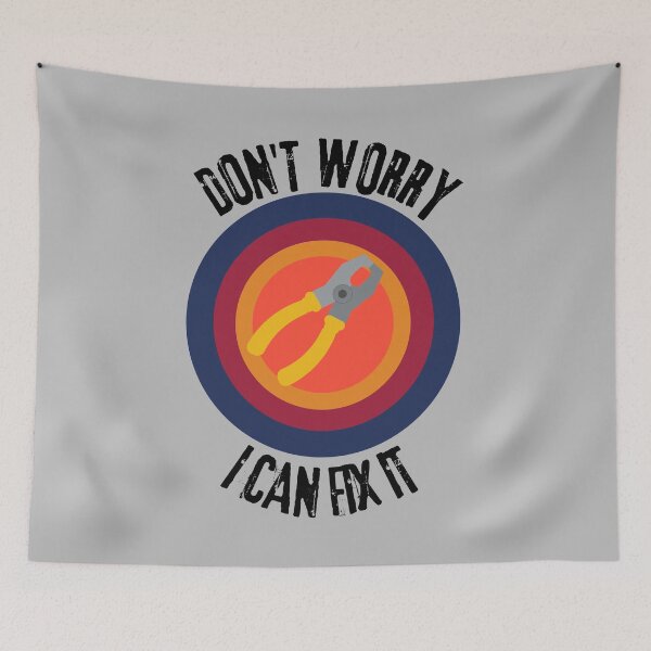 Item preview,  Don't Worry I Can Fix It' designed and sold by BronikowskiART.