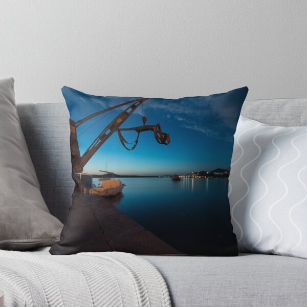 Item preview,  Sibinek boat crane at dusk  designed and sold by hawkie.