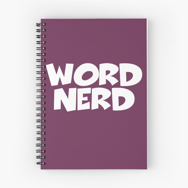Item preview, White Bold Word Nerd designed and sold by JinjerS.