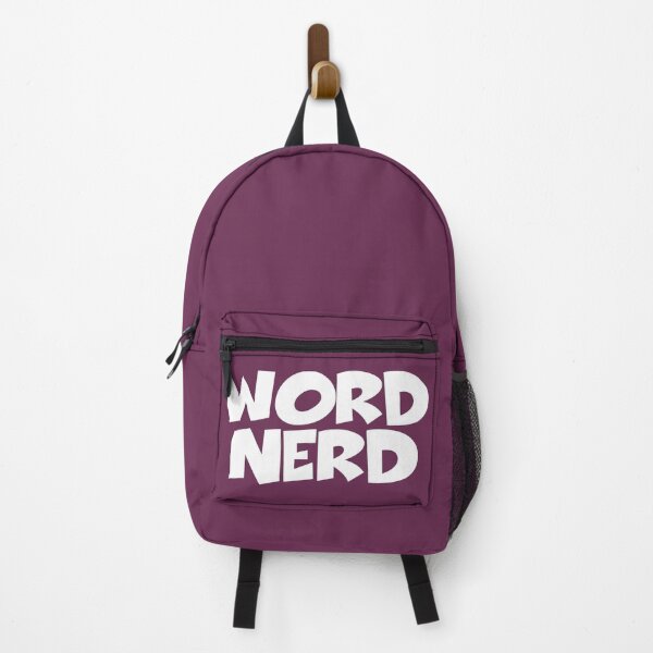 Item preview, White Bold Word Nerd designed and sold by JinjerS.