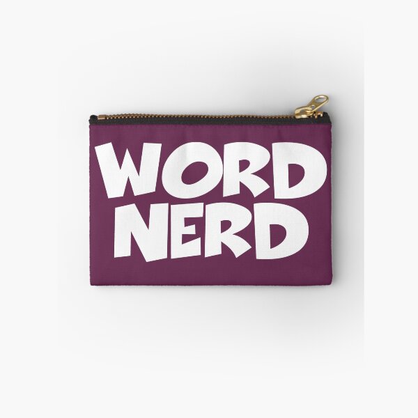 Item preview, White Bold Word Nerd designed and sold by JinjerS.