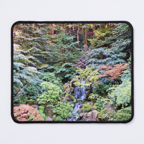 Item preview, Waterfall at Portland's Japanese Gardens designed and sold by Jane Girardot.