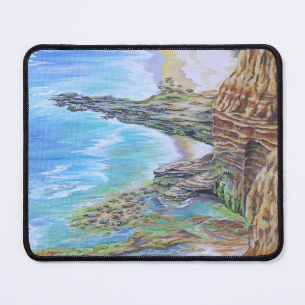 Item preview, Low Tide Sunset Cliffs designed and sold by Jane Girardot.