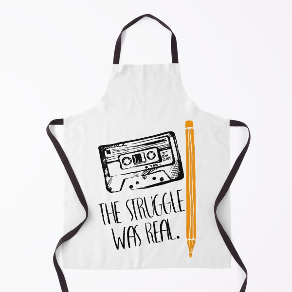 Item preview, Cassette Tape and Pencil - The Struggle was Real designed and sold by ArleneBump13.