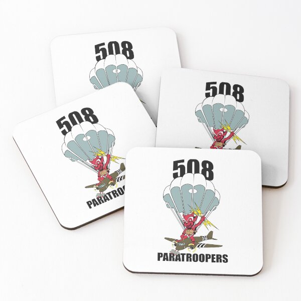 Item preview, 508 PARATROOPERS CARTOON designed and sold by DarylPayne.