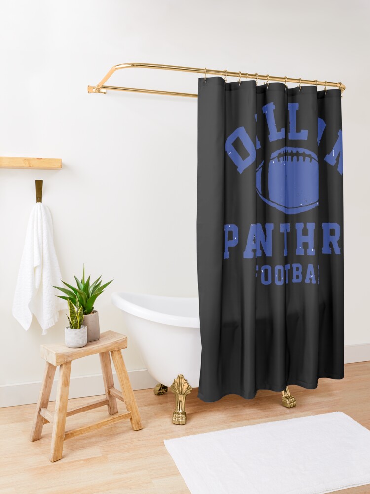 Latest Dillon Panthers Football vintage logo Essential Shower Curtain CS-E5ILF9P7