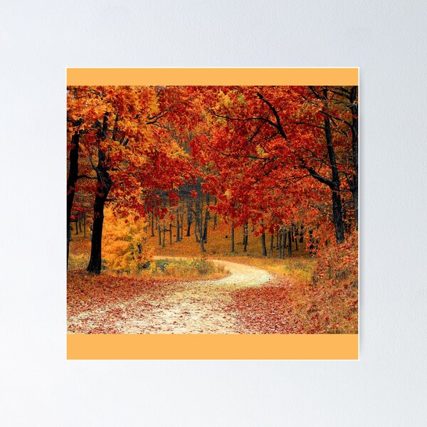 Item preview, Orange and brown park designed and sold by shrouk basha.