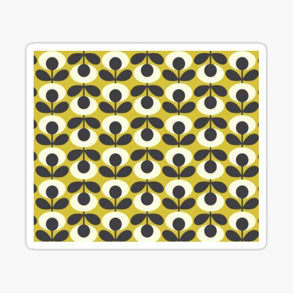 "orla kiely abstract,kiely pattern,orla kiely design" Sticker by mirandaa7 Redbubble