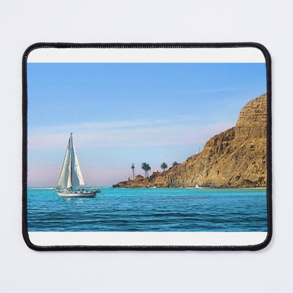 Item preview, Sailboat Off Point Loma designed and sold by Jane Girardot.