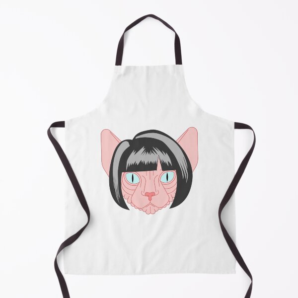 Item preview, Cat with Wig , funny hairless cat designed and sold by Magicalair.