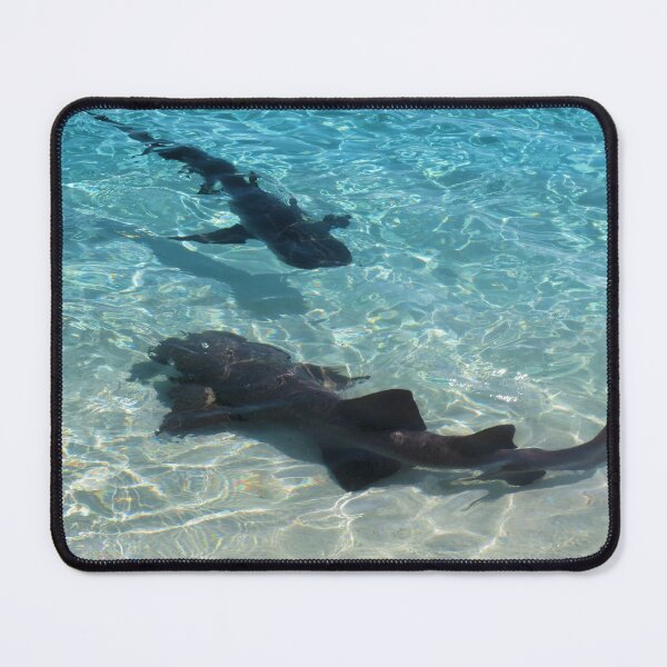 Item preview, Lemon and Nurse Shark at Water's Edge designed and sold by Jane Girardot.