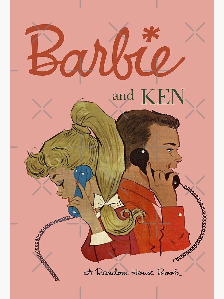 Barbie and Ken Vintage Book Cover (1963) Premium Matte Vertical Poster sold  by Bengali Lobot Finland, SKU 41867994