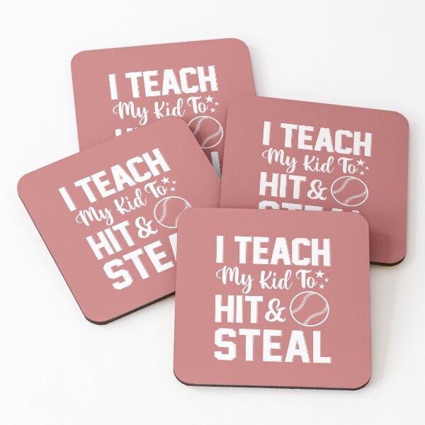 Item preview, I Teach My Kid To Hit And Steal designed and sold by Alisigner.