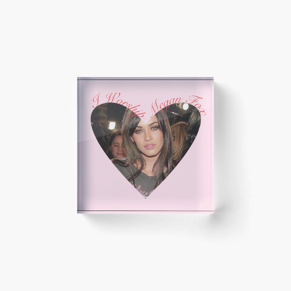 Item preview, I Worship Megan Fox  designed and sold by iluvkatemoss.