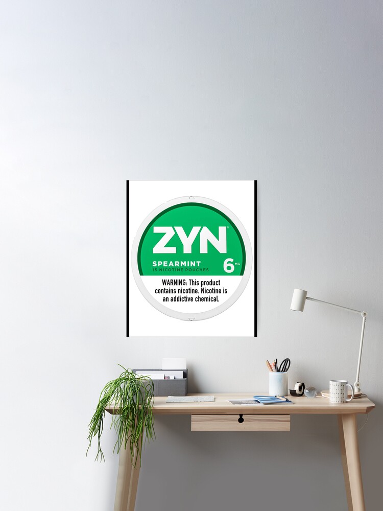 Zyn Cool Mint Laptop Sleeve Protective Holder Unofficial Merch 