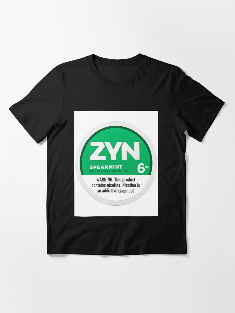 Zyn Shirt Sticker Nicotine Pouches Poster Chill Cool Mint  Backpack for  Sale by nanishalucious