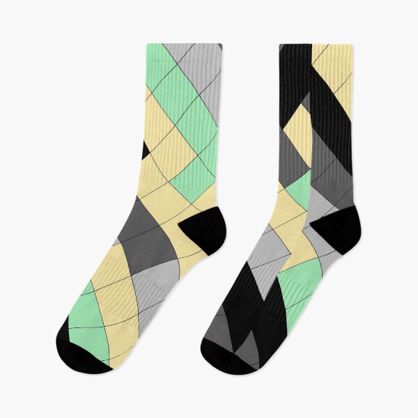 Item preview, 2 Shades Of Gray Black Yellow and Green designed and sold by DesignsByMuriel.