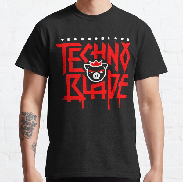 TechnoBlade Logo Red Classic T-Shirt