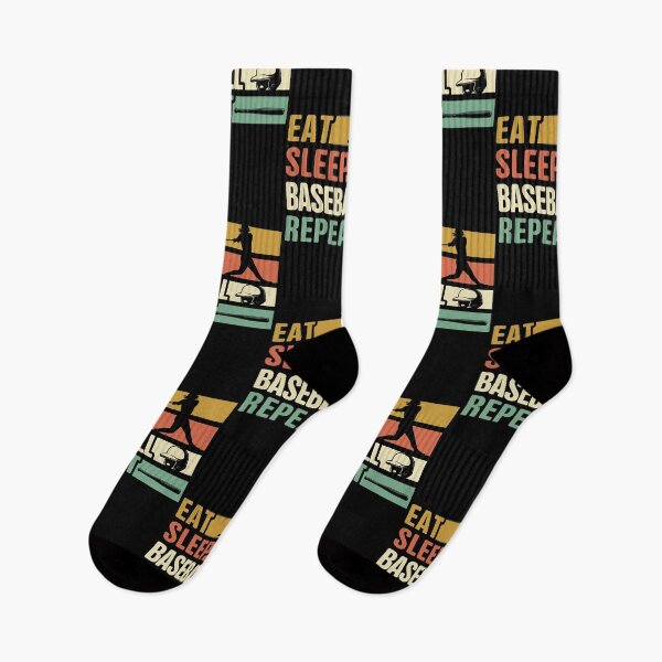 Item preview, Eat Sleep Baseball Repeat designed and sold by ChenTrevino.