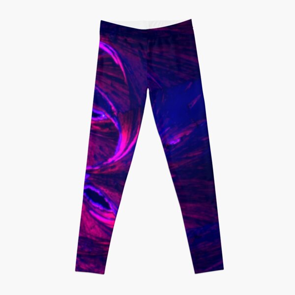 Crystal Violet Force Lines Leggings