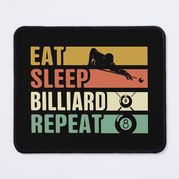Item preview, Eat Sleep Billiard Repeat designed and sold by ChenTrevino.