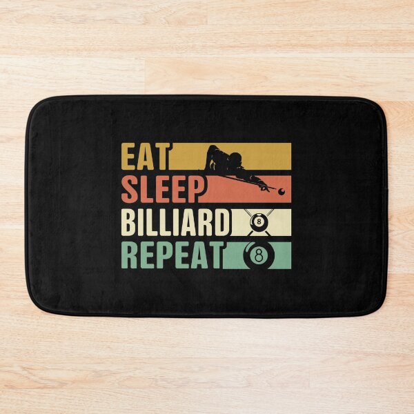 Item preview, Eat Sleep Billiard Repeat designed and sold by ChenTrevino.