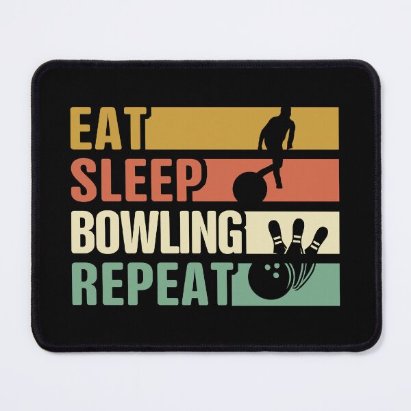 Item preview, Eat Sleep Bowling Repeat designed and sold by ChenTrevino.