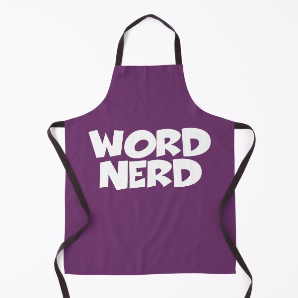 Item preview, White Bold Word Nerd designed and sold by JinjerS.
