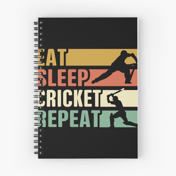 Item preview, Eat Sleep Cricket Repeat designed and sold by ChenTrevino.