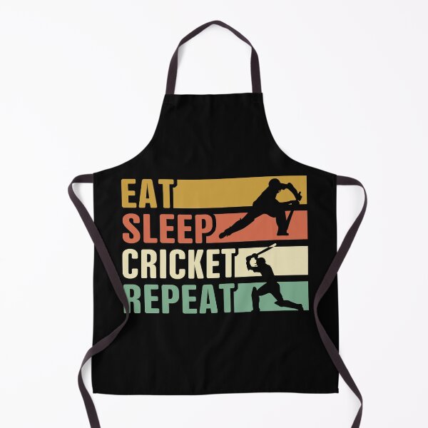 Item preview, Eat Sleep Cricket Repeat designed and sold by ChenTrevino.