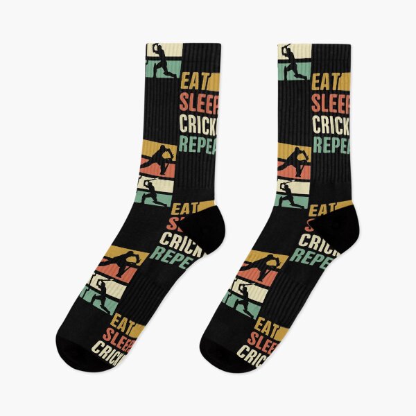 Item preview, Eat Sleep Cricket Repeat designed and sold by ChenTrevino.