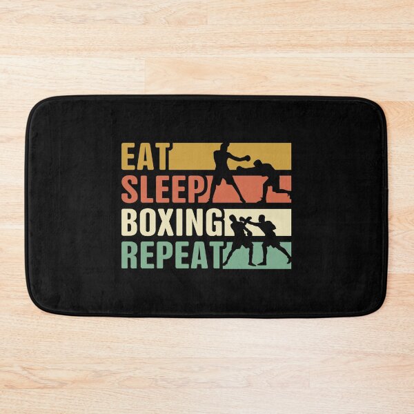 Item preview, Eat Sleep Boxing Repeat designed and sold by ChenTrevino.