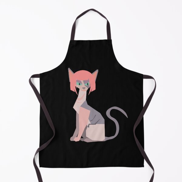 Item preview, Cat with Wig , funny and cute hairless cat with pink wig designed and sold by Magicalair.