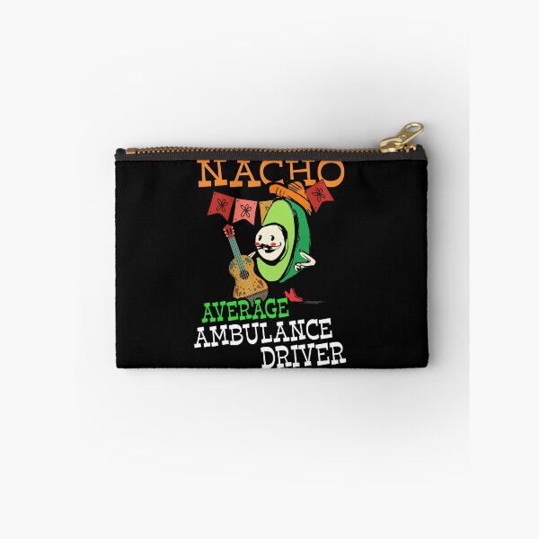Item preview, Funny Avocado Sombrero Fiesta Nacho Average Ambulance Driver design designed and sold by Merchking1.