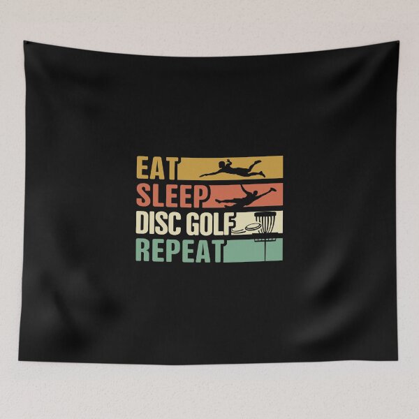 Item preview, Eat Sleep Disc Golf Repeat designed and sold by ChenTrevino.