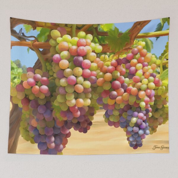 Item preview, Canyon Grapes designed and sold by Jane Girardot.