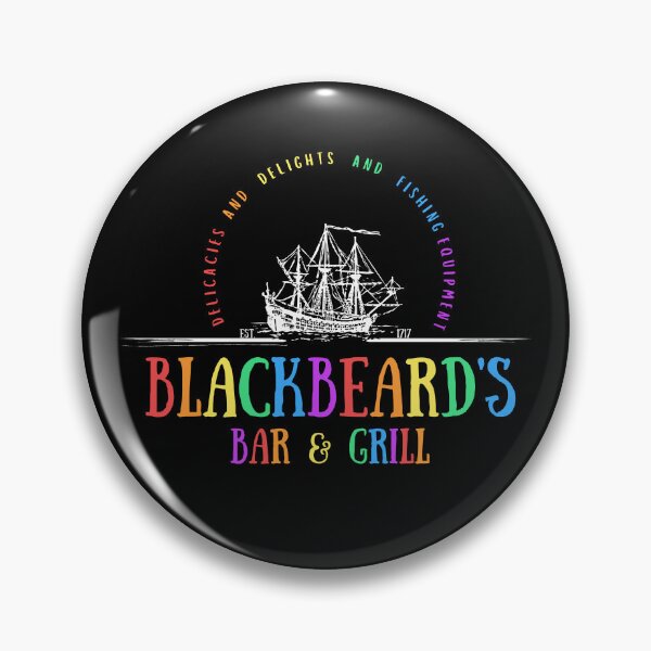 Item preview, Blackbeard's Bar and Grill  designed and sold by TipintheJar.